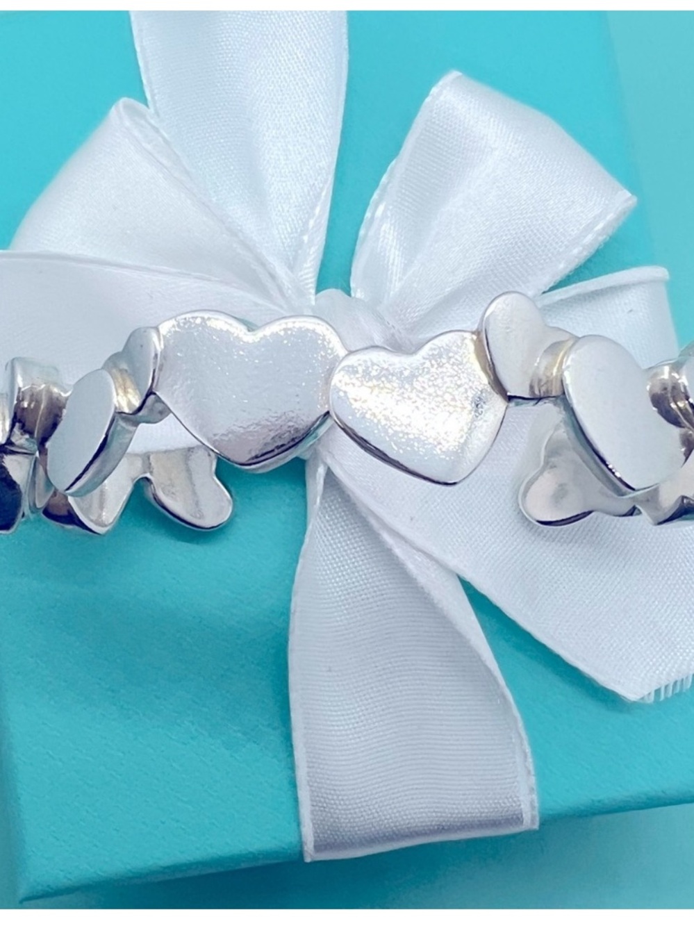 Tiffany & Co. Paloma Picasso Crown of Hearts Cuff Bangle Bracelet